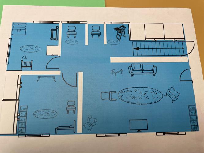 Diaper Spa floor plan